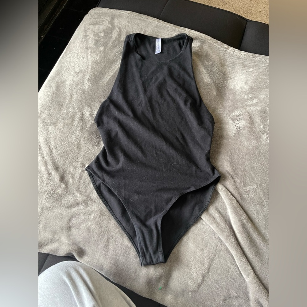 Black American Apparel Bodysuit